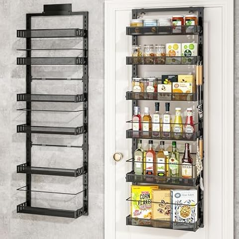 BUKFEN 6-Tier Over-the-Door Pantry Organizer